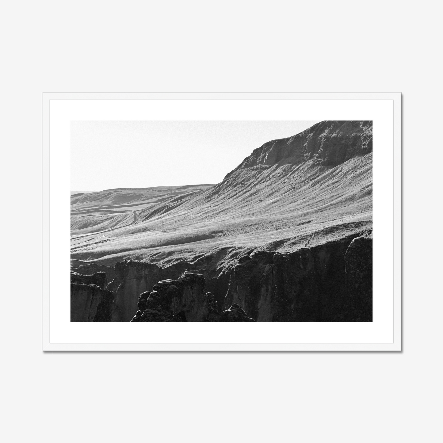 Textures of Fjaðrárgljúfur