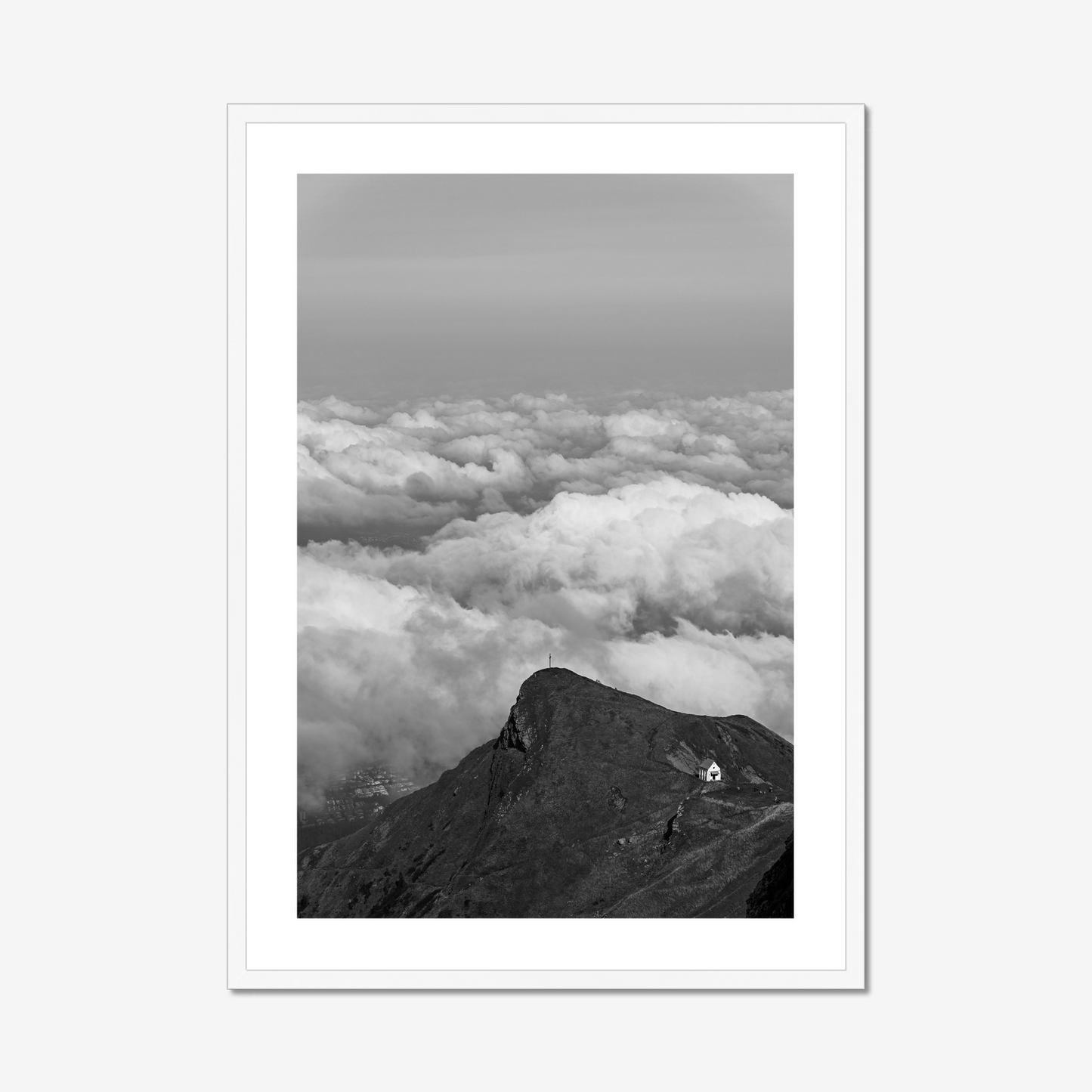 Klimsenkapelle - Black and White